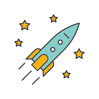 Rocketship icon