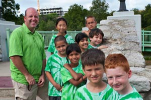 Group of smiling children